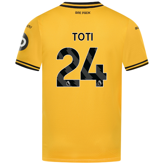 Wolverhampton Wanderers Store | Shop Official 24 TOTI Wolves Gear