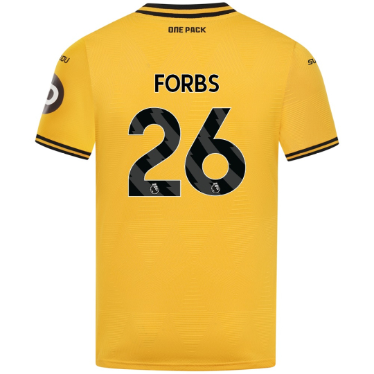 Wolverhampton Wanderers Store | Shop Official 26 FORBS Wolves Gear