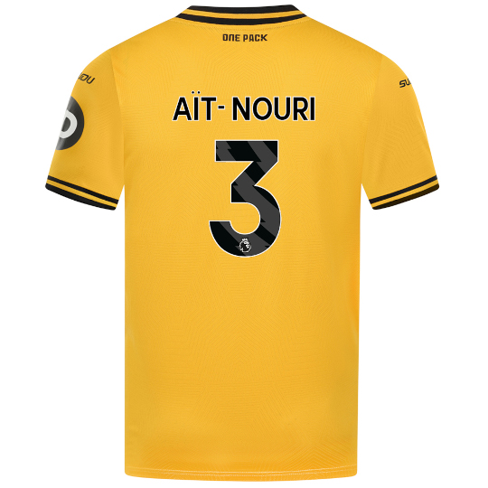 Wolverhampton Wanderers Store | Shop Official 3 AIT-NOURI Wolves Gear